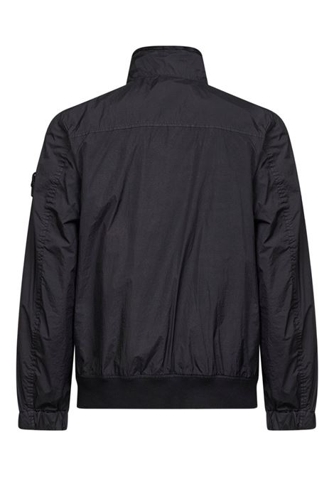 giacca 4100111 uomo blu nera STONE ISLAND | L1S15 4100111 S0A23V0029